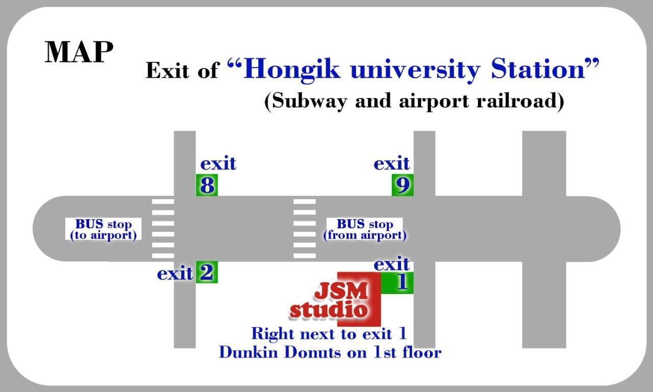 Jsm Studio Hongdae Сеул Екстер'єр фото