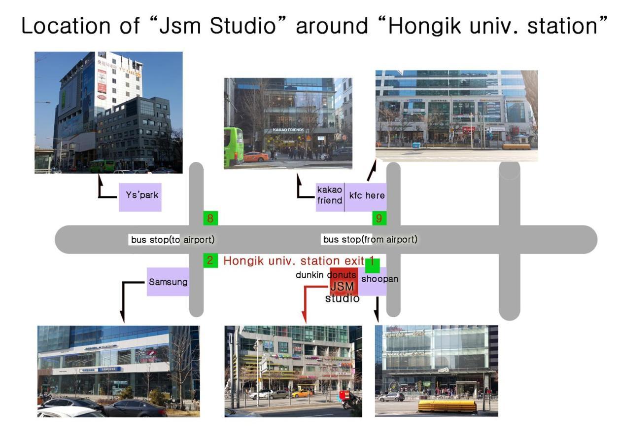 Jsm Studio Hongdae Сеул Екстер'єр фото
